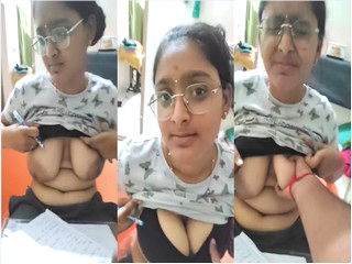 Desi Girl Boobs Pressing by Teacher