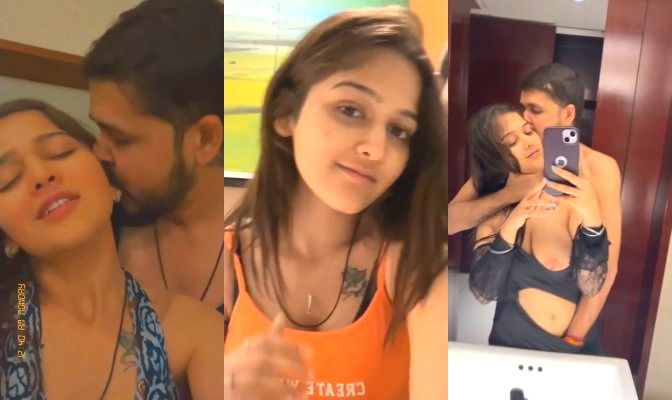 Sexy Desi girl Boobs Pressing and pussy Licking
