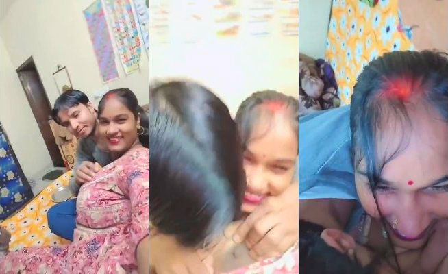 Sexy Desi Bhabhi Boobs Sucking By Lover