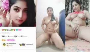 Chamet girl nisha showing nude