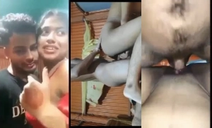 Desi Lover Kissing and Standing Fucking