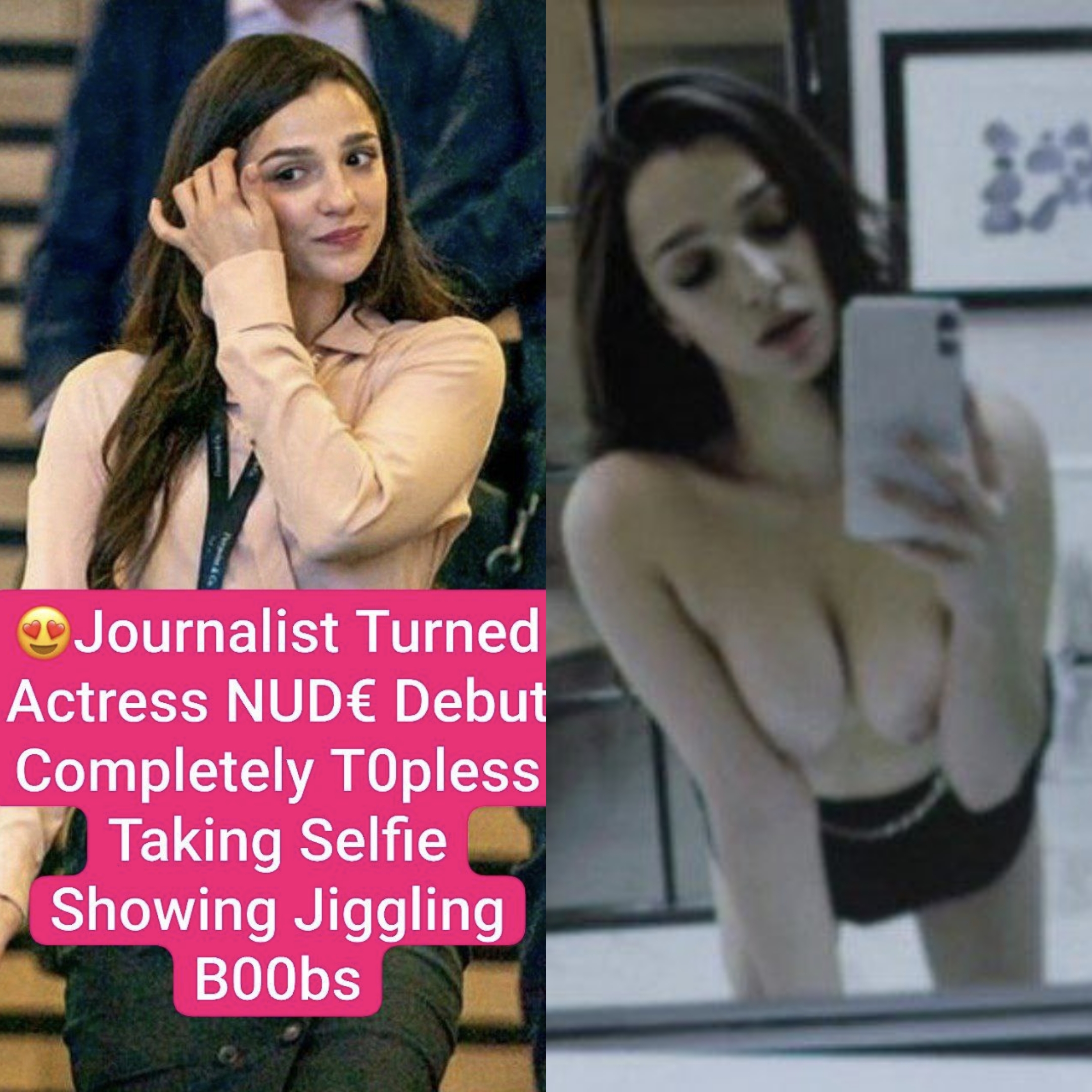 Beautiful Journalist Turned Actress