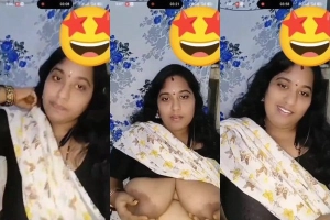 Desi BBW Bhabhi Shows Her Big Boobs