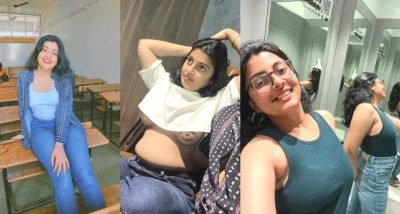 Hot Desi Girl Boobs Pressing and Fingering