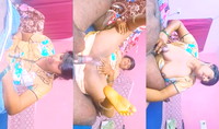Telugu Bhabhi Blowjob and Fucking