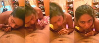 Horny Desi Girl Sucking Dick