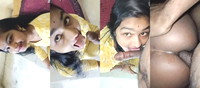 Desi Bhabhi Blowjob and Fucking