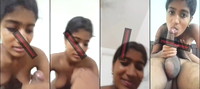 Horny Tamil Girl Sucking Dick